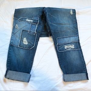 Patchwork Denim Jeans Signature Studio